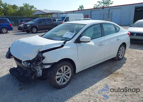 2018 Nissan Sentra S/Sv/Sr/Sl z USA, uszkodzony, nr VIN 3N1AB7AP8JY280716